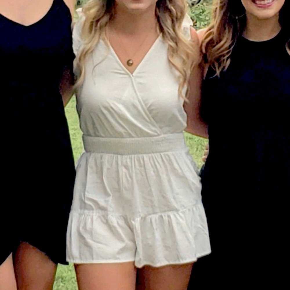 White romper